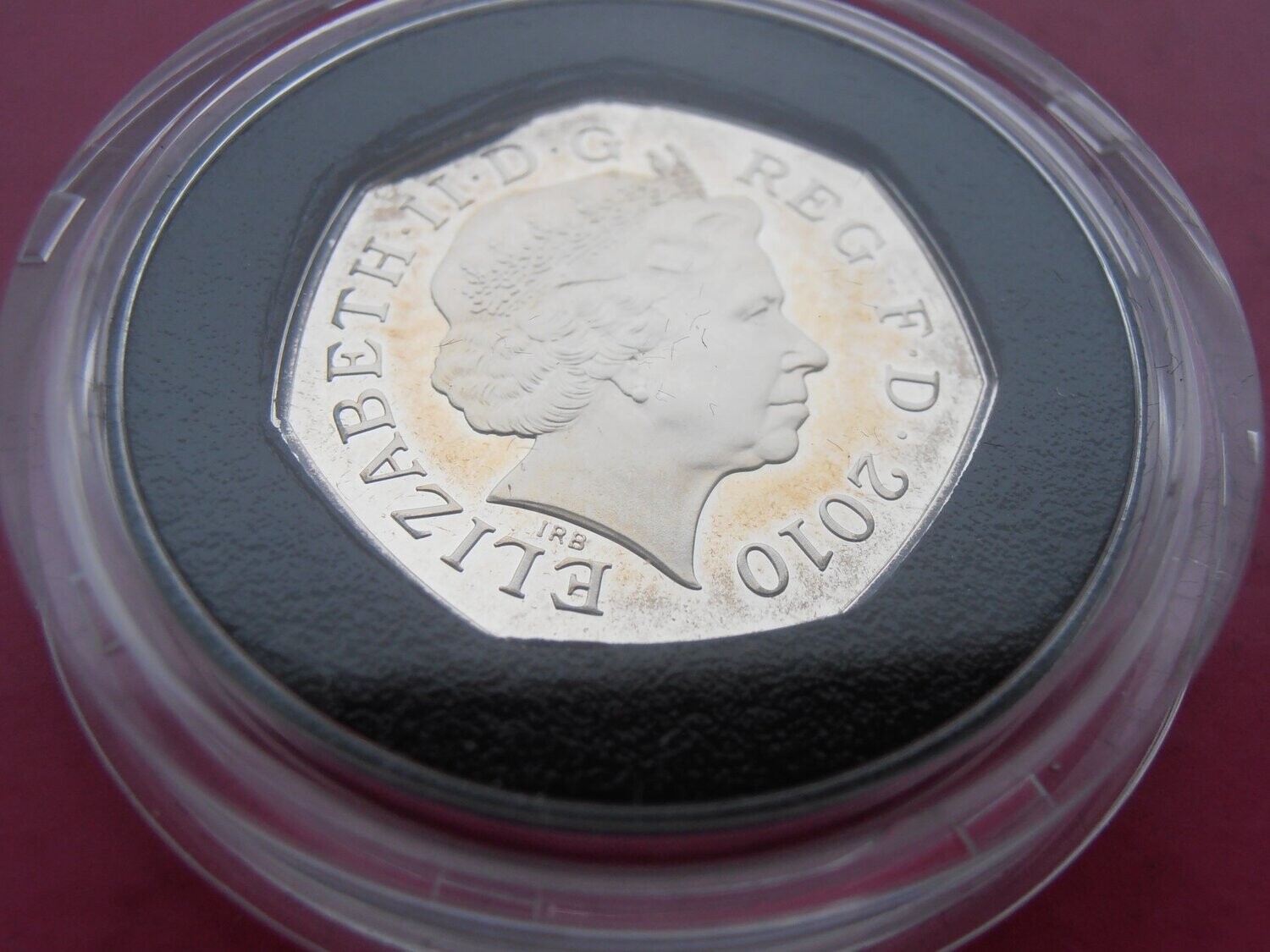 2010 - Silver Proof Fifty Pence