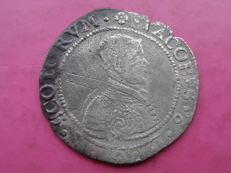 James VI 10 Shillings  -  1598