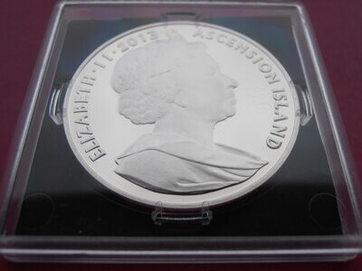 Ascension Island Silver Proof Crown - 2013 (Coronation)