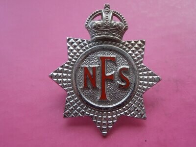 National Fire Service Cap Badge