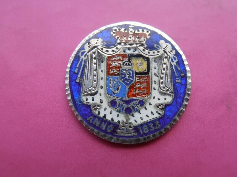 Engraved & Enamelled Fourpence  -  1833