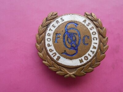 Queen of the South Vintage Supporters Badge