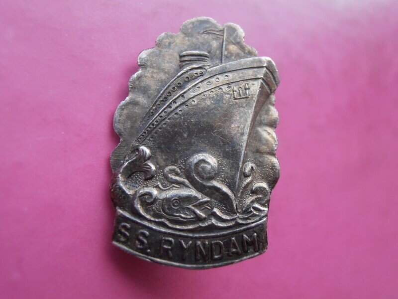 SS Ryndam Ships Badge