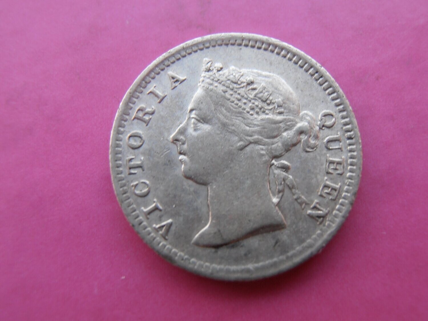 Straits Settlements 5 Cents  -  1899