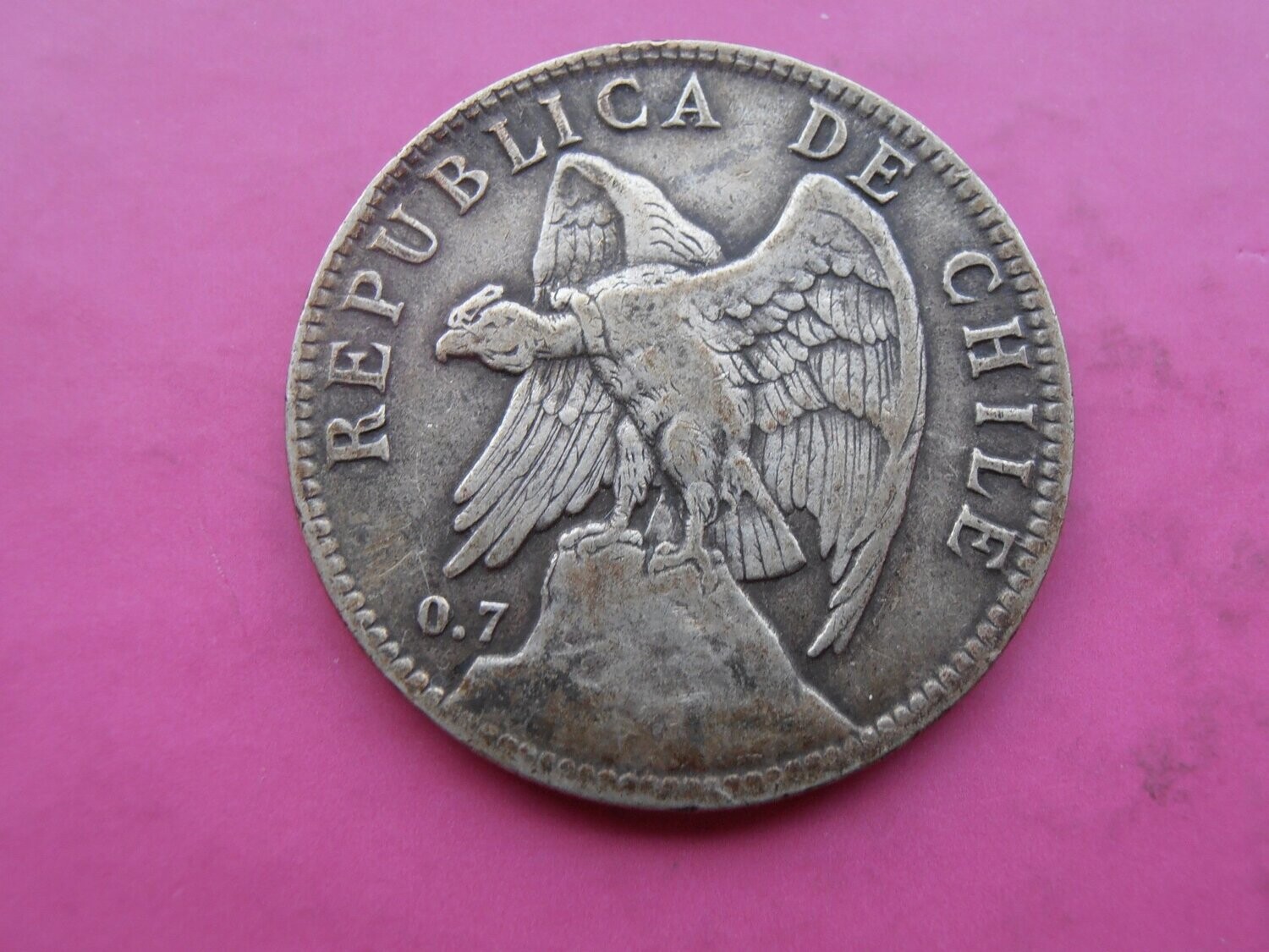 Chile 50 Centavos  -  1905