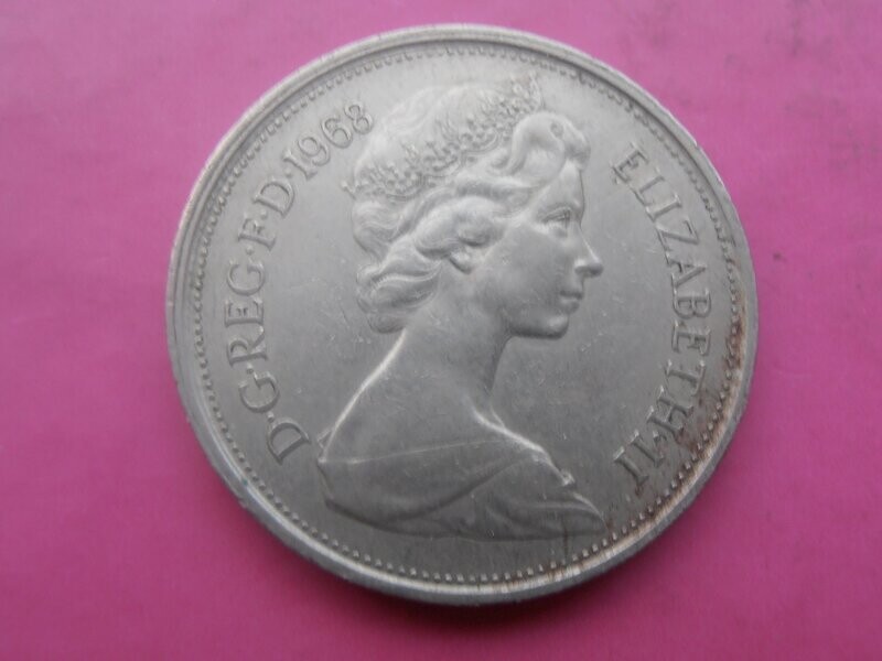 1986 Ten Pence  Mis-Strike