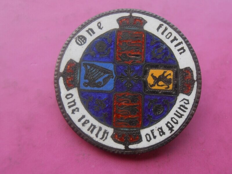 Victoria Florin Enamelled