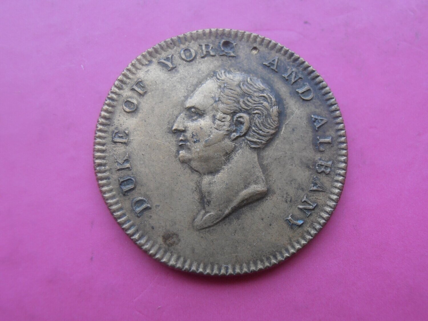 Duke of York Death Medal - 1827