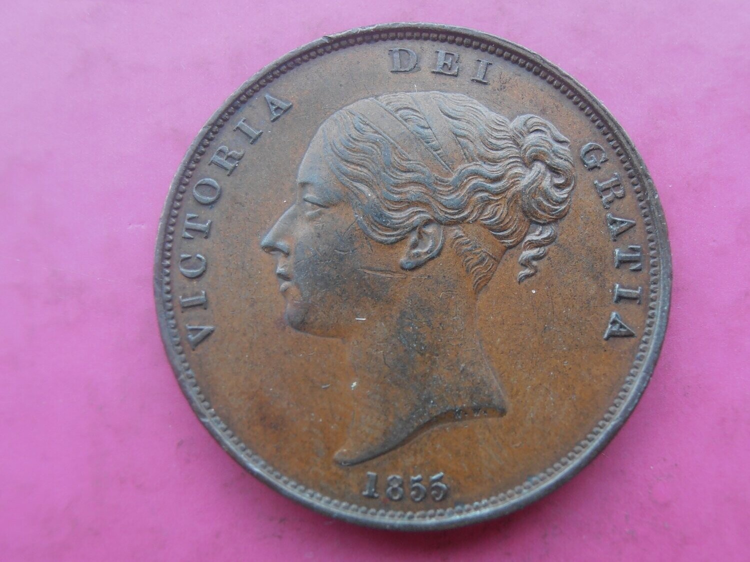 1855/5  -  Penny  (Gouby Style B)