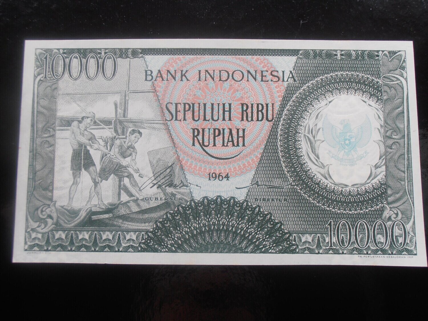 Indonesia 10000 Rupiah  -  1964