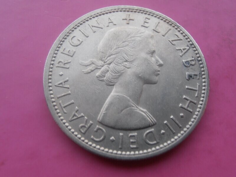1959  -  Halfcrown  (Scarce)