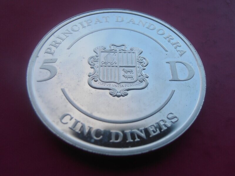 Andorra 5 Diners  -  1998