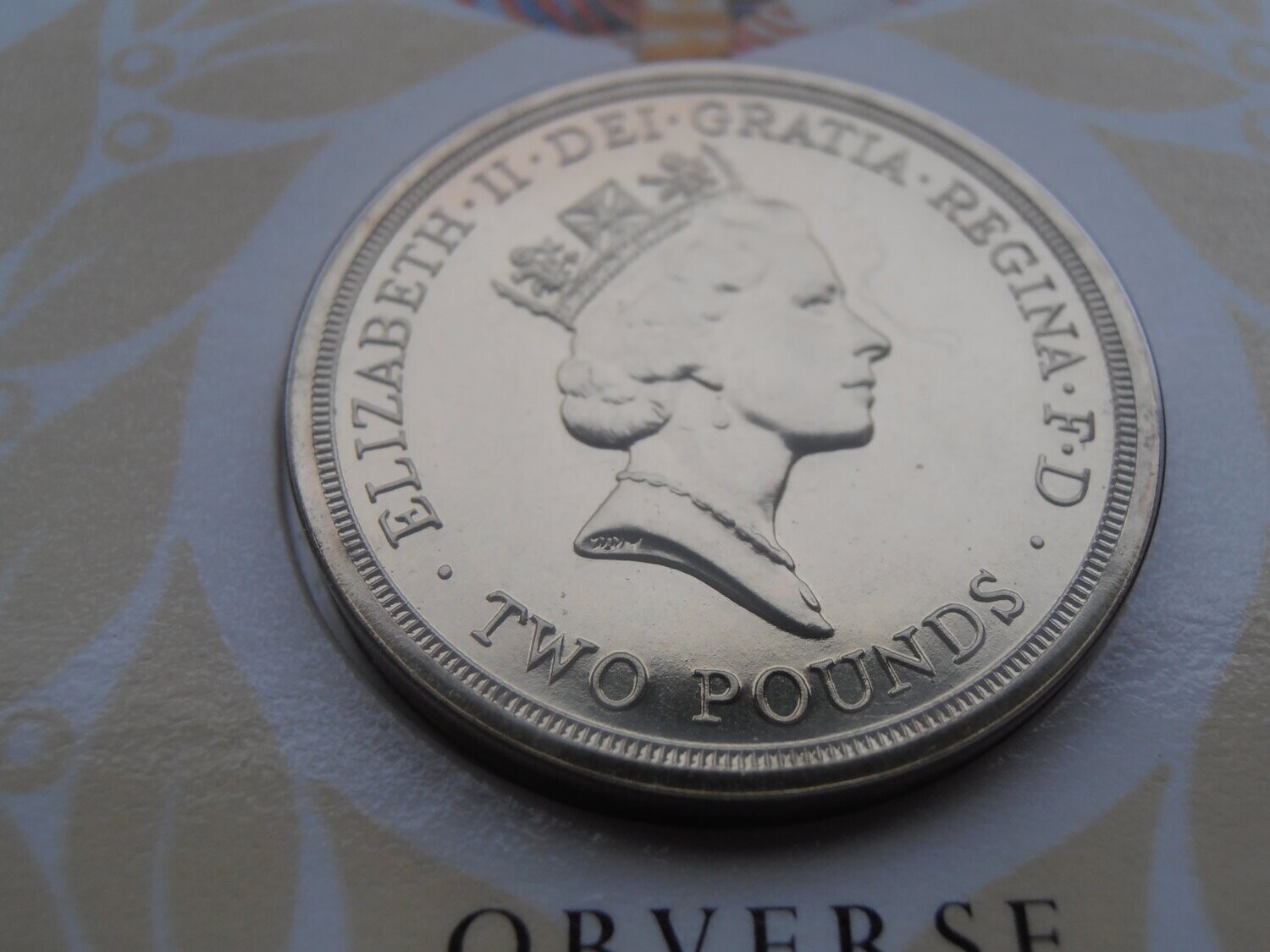 1986 £2 Coin  -  1986 (Commonwealth Games)