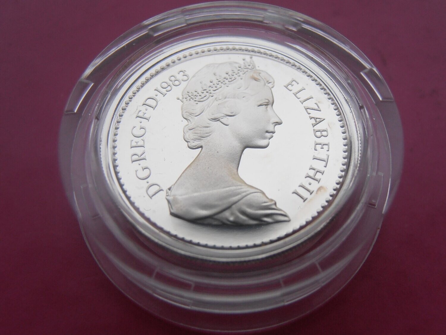 1983  -  Silver Proof £1  MRPD