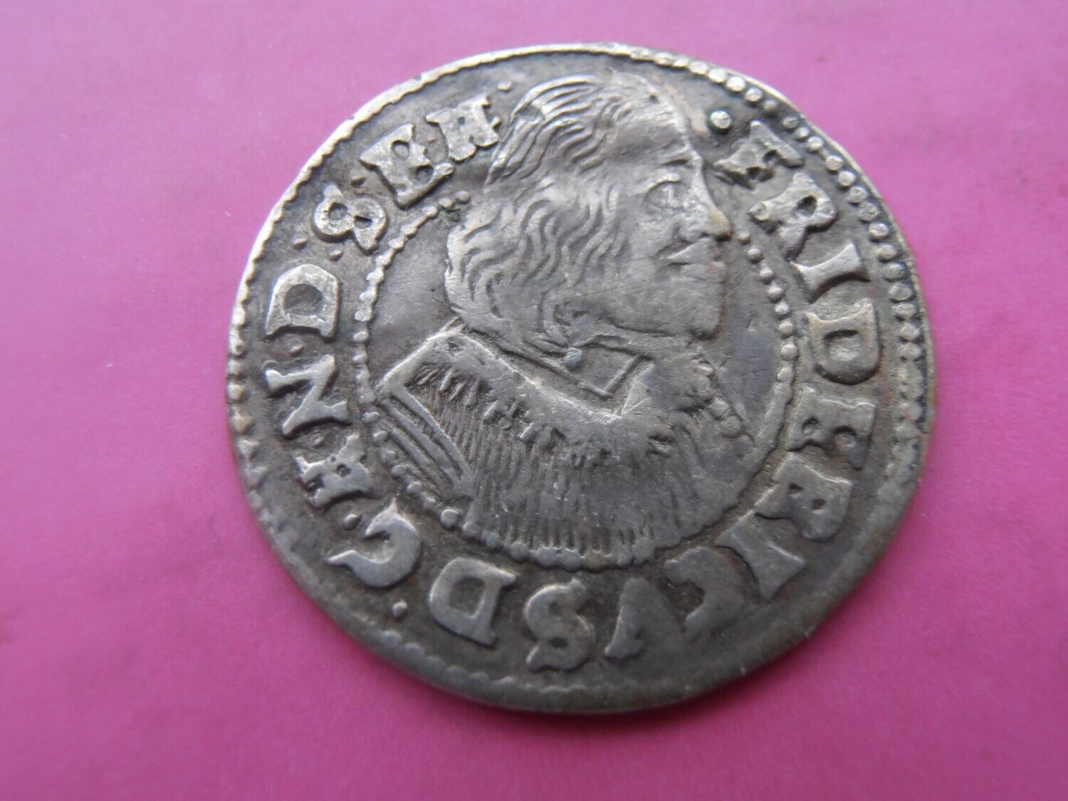 Germany Schleswig-Holstein Gottorp 1/16 Thaler  -  1653