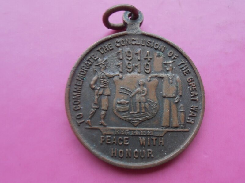 Johannesburg Peace Medal  -  1919