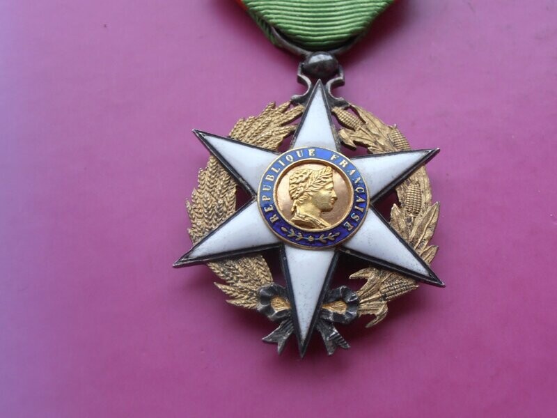 France Merite Agricole Medal