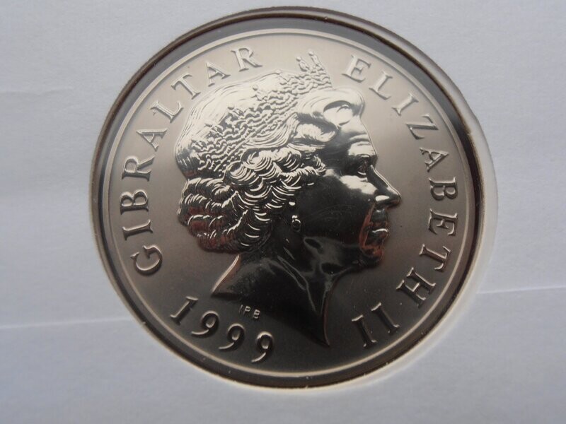 Gibraltar £5  -  2000 First Day Cover (Milennium)