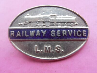 L.M.S. Railway Badge