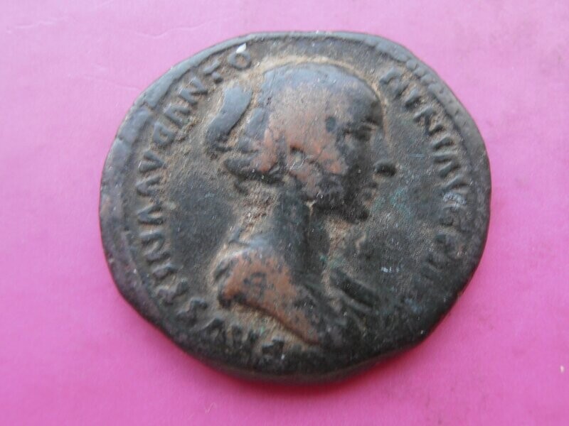 Faustina II As  -  138-161 AD