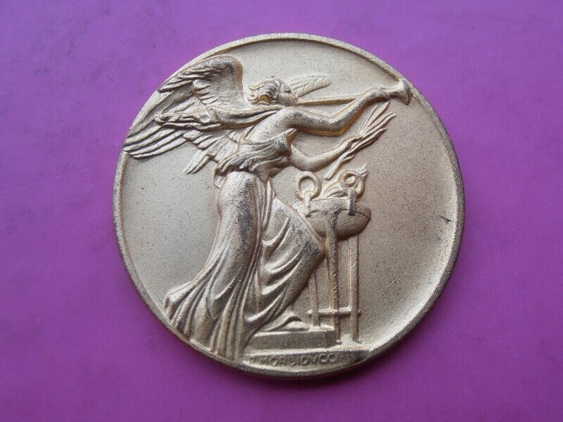 Italian National Olympic Commitee "Olympic Day" Medal  -  1959