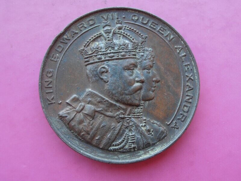 Visit to Cardiff Medal  -  1907