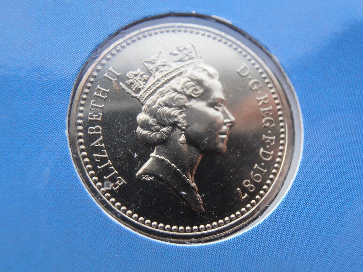 1987  - English £1 Coin Pack