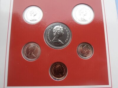 Canada Uncirculated Coin Collection - 1983