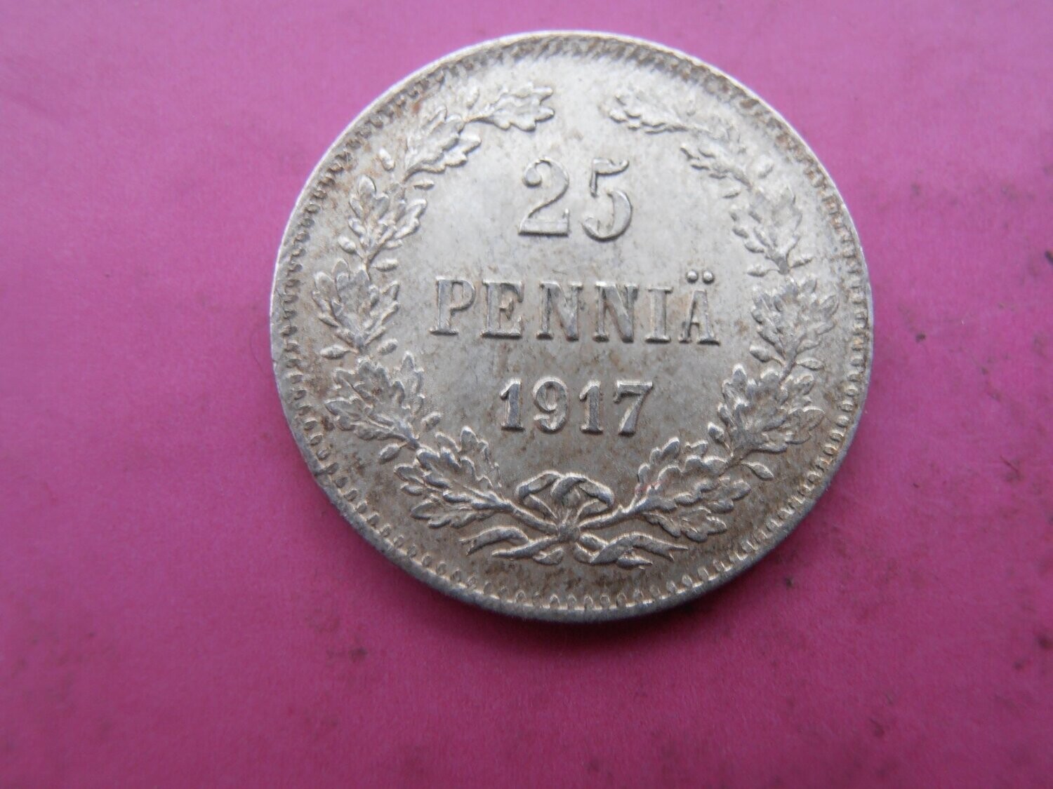 Finland 25 Pennia  -  1909