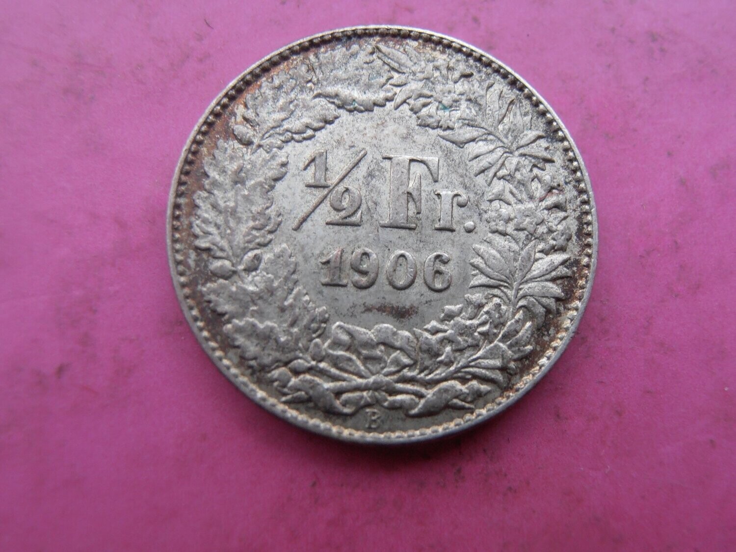 Switzerland Half Franc  -  1906B