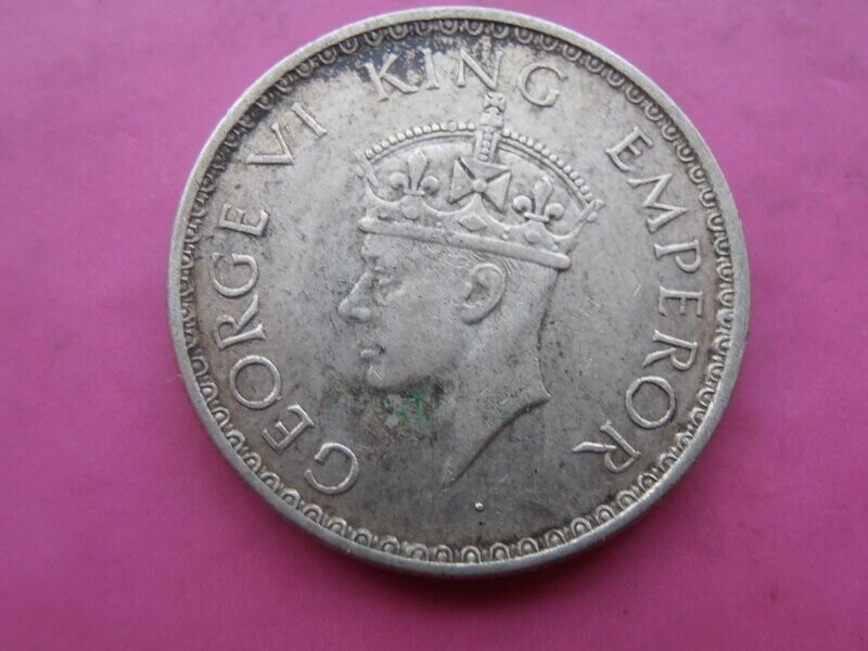 British India Half Rupee  -  1940