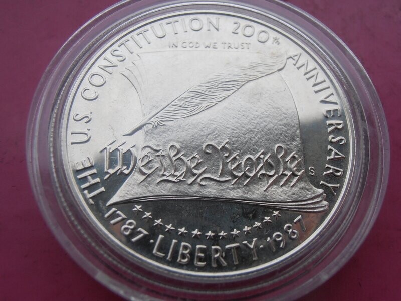 United States Dollar - 1987S (Constitution)
