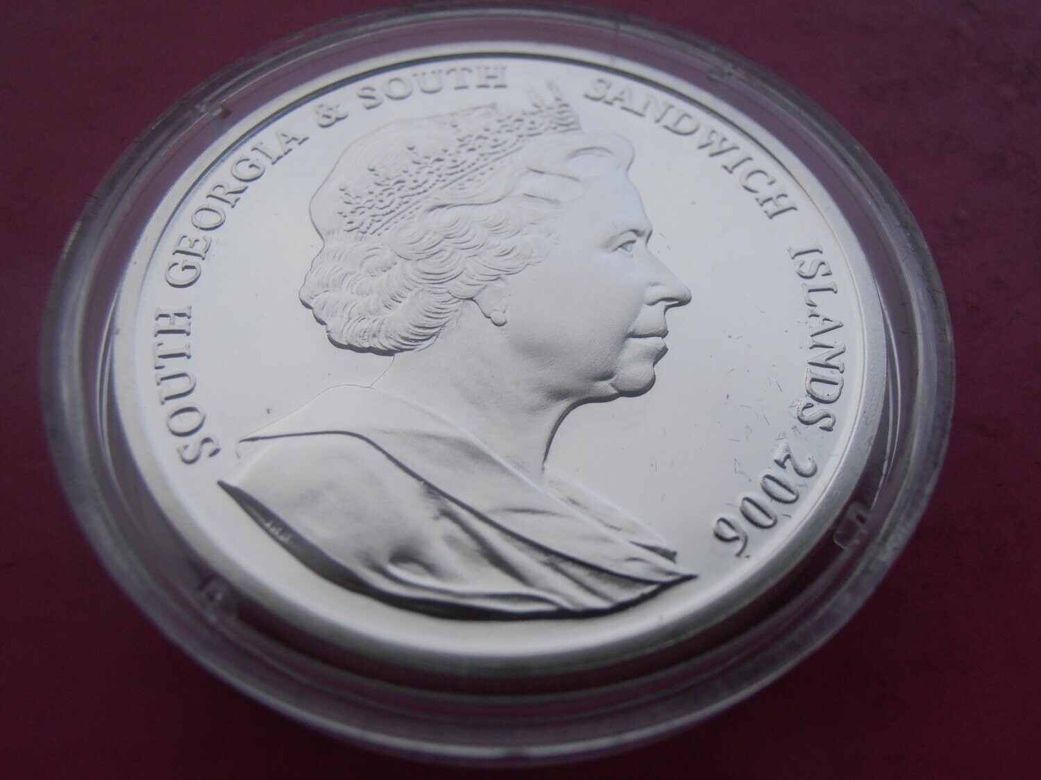 South Georgia & South Sandwich Islands Silver Proof £2 - 2006 (Order of the Garter)