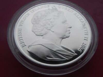 British Virgin Islands Silver Proof $10 - 2006 (Earl of Wessex and Lady Louise)