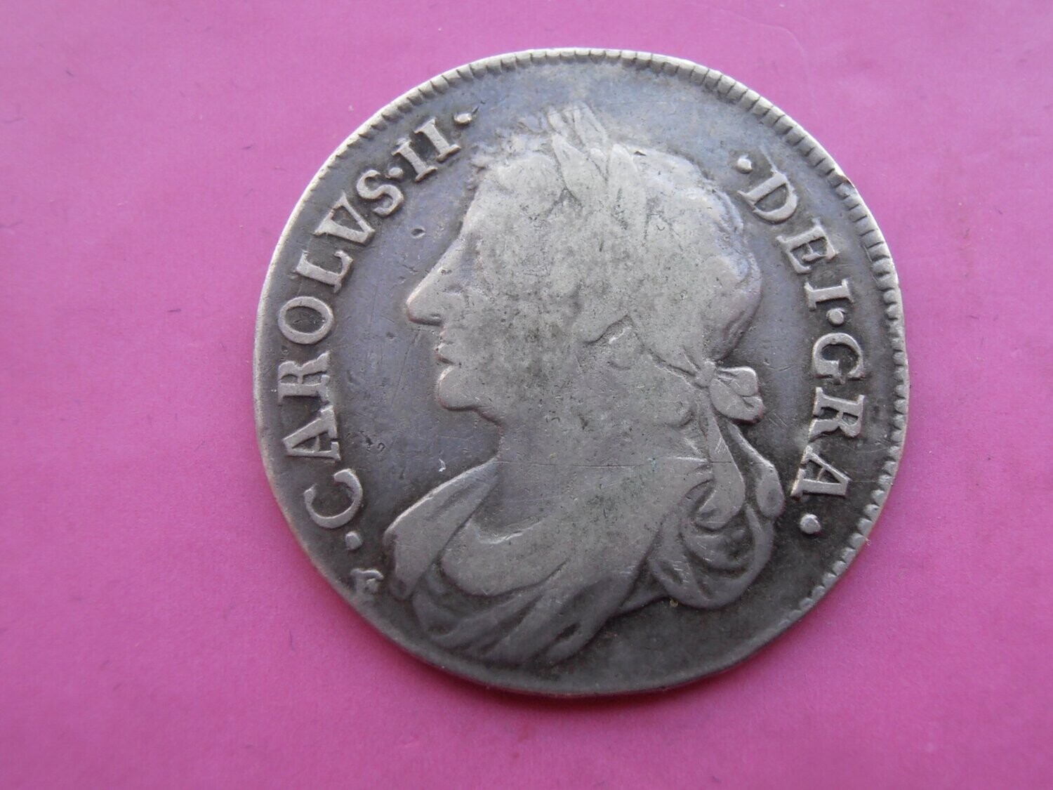 Charles II Quarter Dollar  -  1680