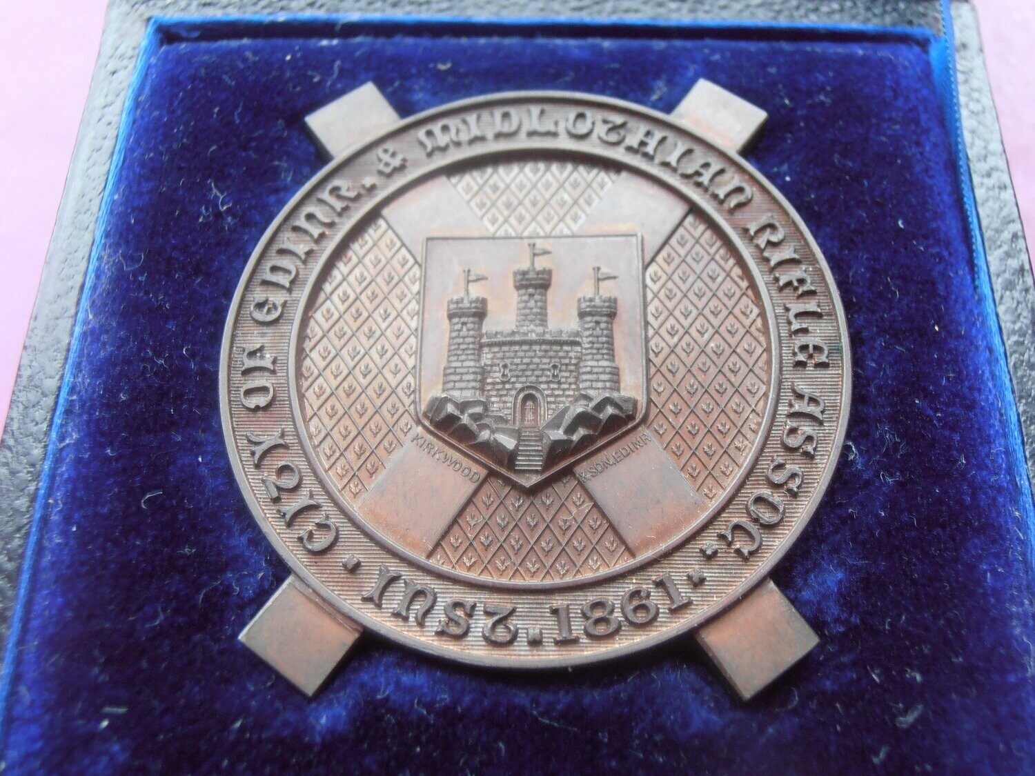 City of Edinburgh & Midlothian Rifle Association Medal