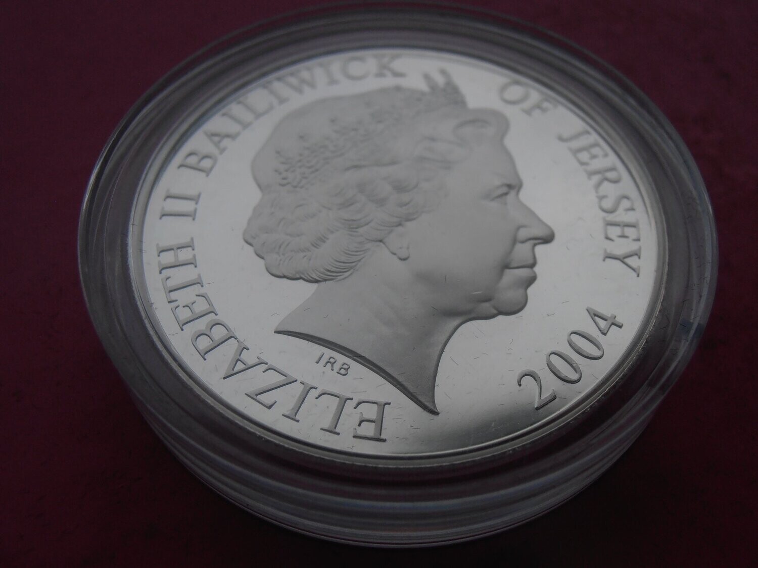 Jersey £5 Silver Proof - 2004 (Admiral John Fisher)