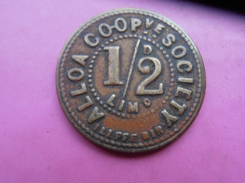 Alloa Coop Halfpenny Token