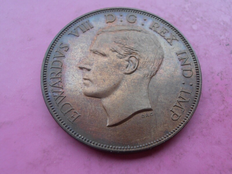 Unnofficial Pattern Double Florin  -  1937