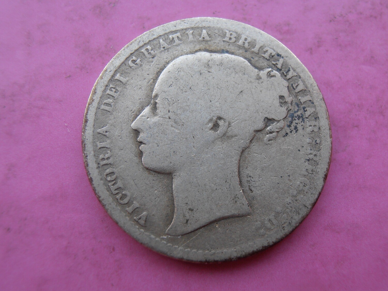 1874 - Shilling (Die 10)