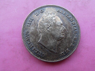 1834 - Silver Threepence
