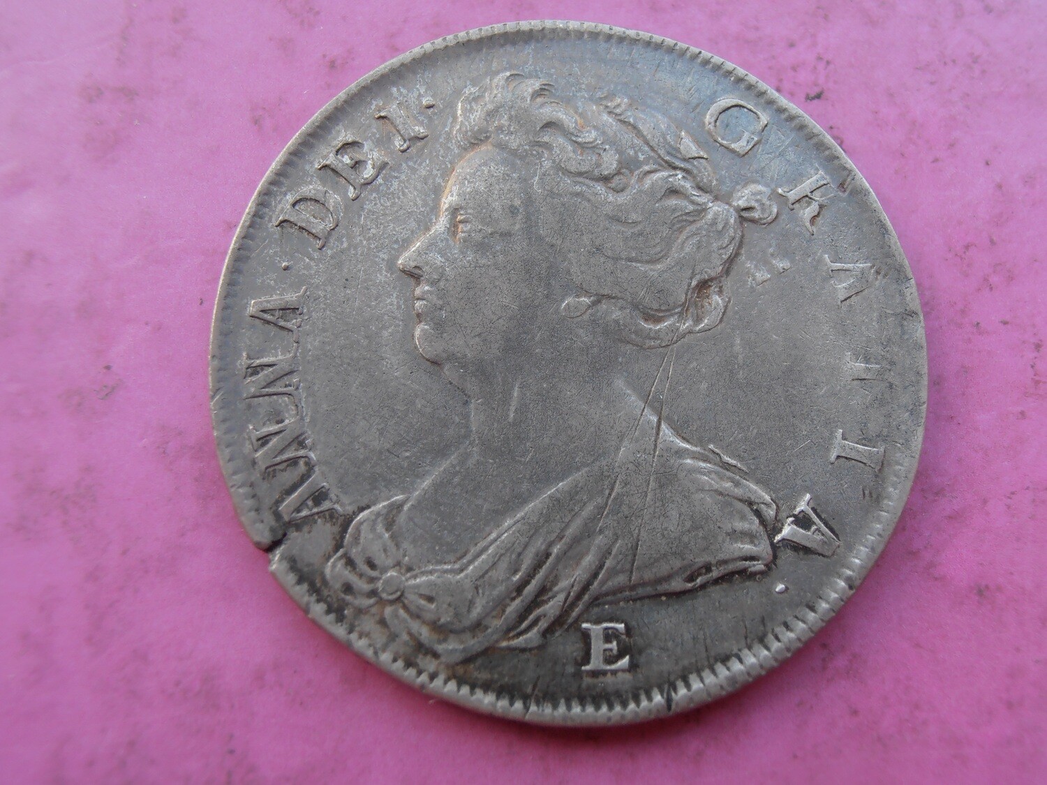 1707E - Halfcrown (Edinburgh Mint)