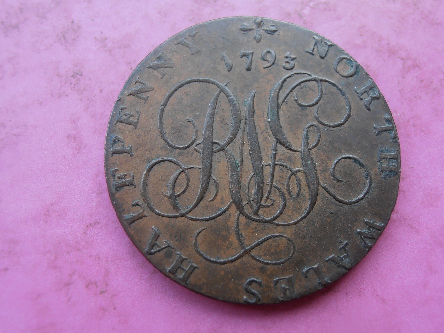 North Wales Halfpenny - 1793