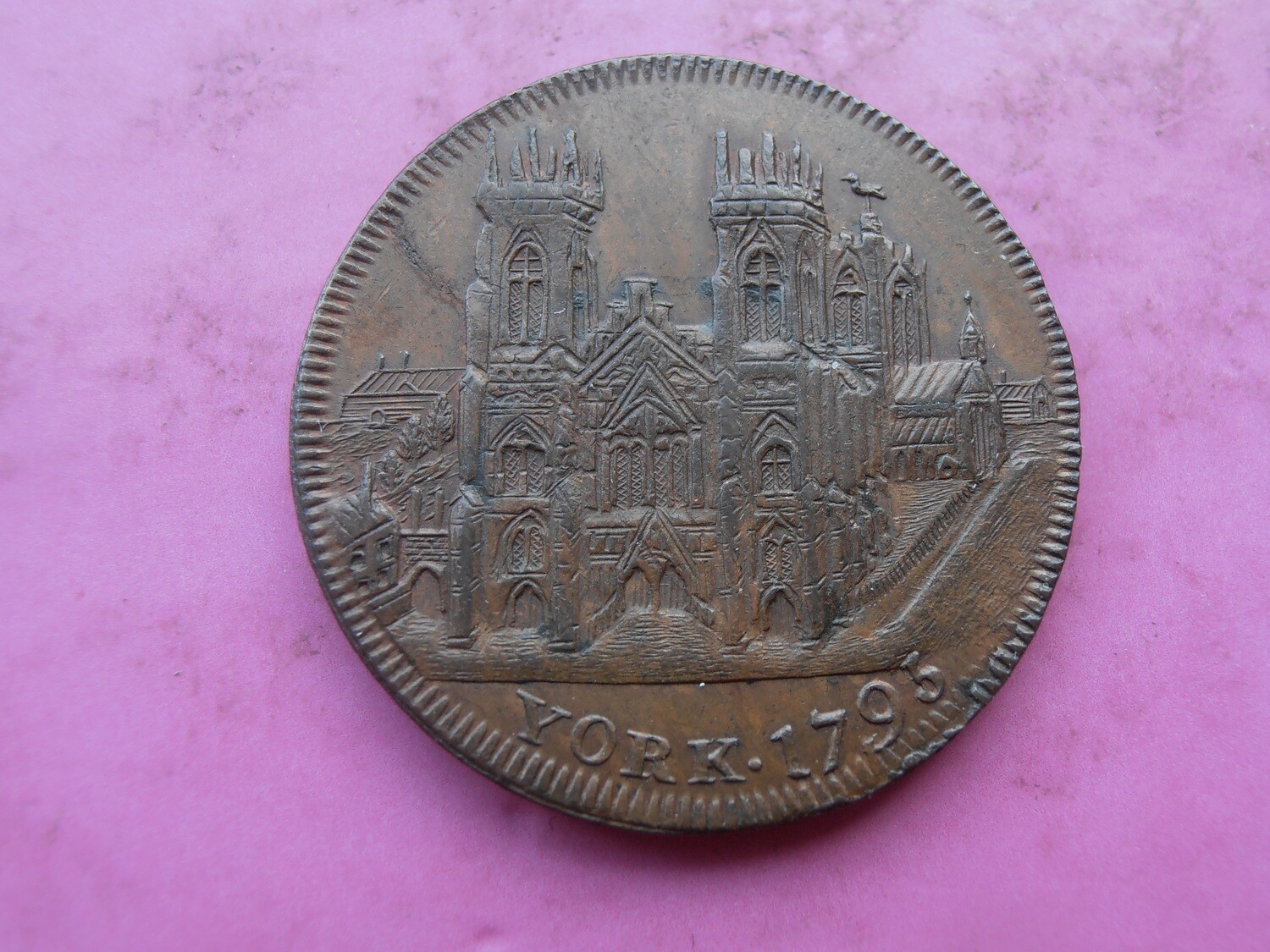 York Halfpenny - 1793