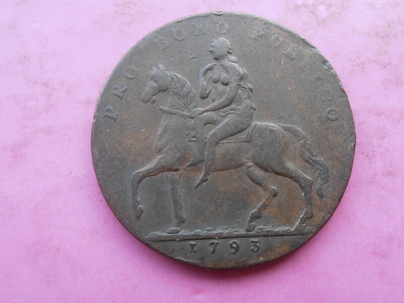 Coventry Halfpenny  -  1793