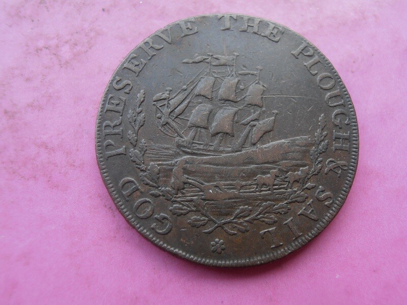 Ipswich Halfpenny - No Date