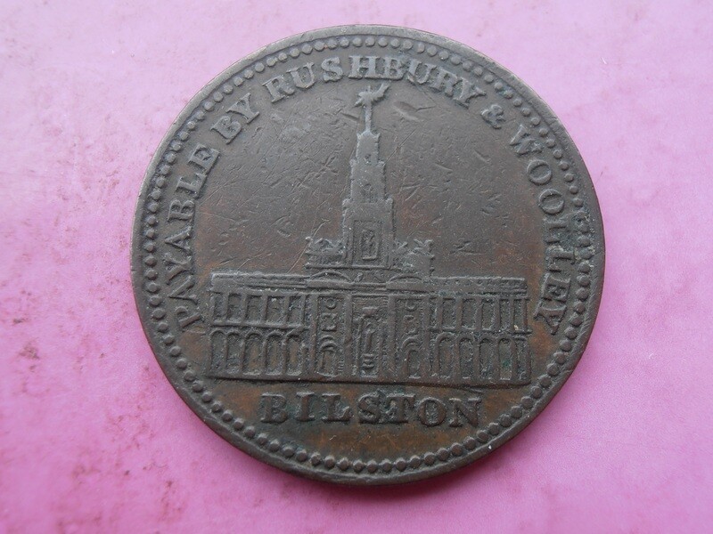 Bilston Penny Token  -  1811