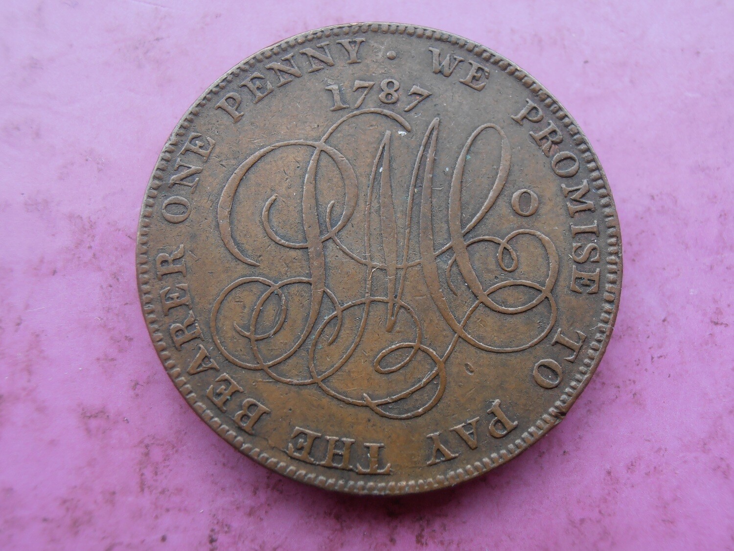 Anglesey Penny Token - 1787
