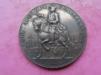 Duke of Cumberland Medal - 1745 (Carlisle Recaptured)