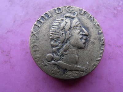 French Coin Weight Louis XIV 1 Pistol